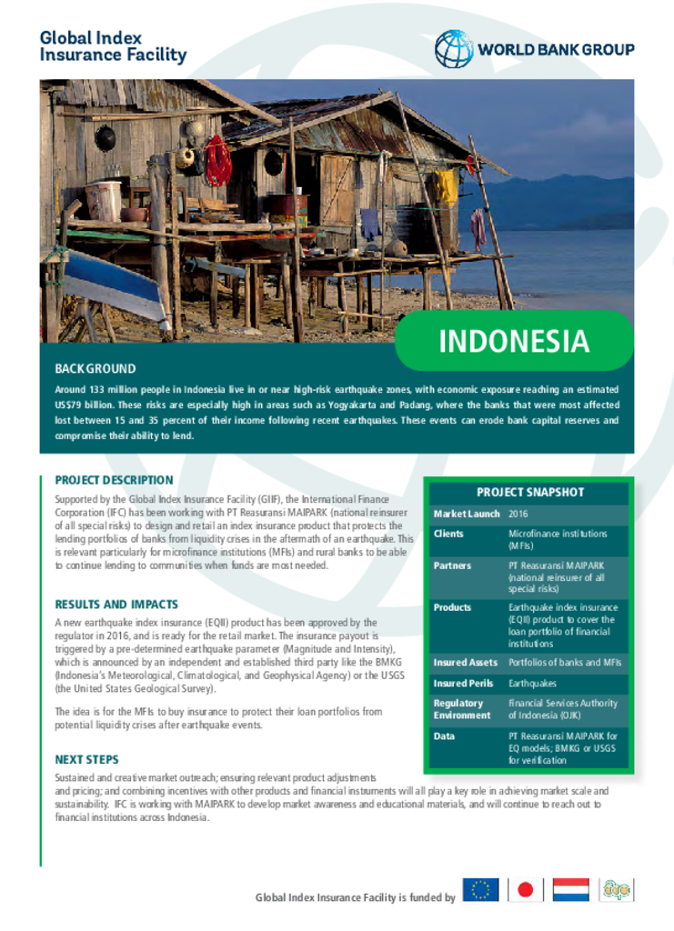 GIIF Country Profile: Indonesia