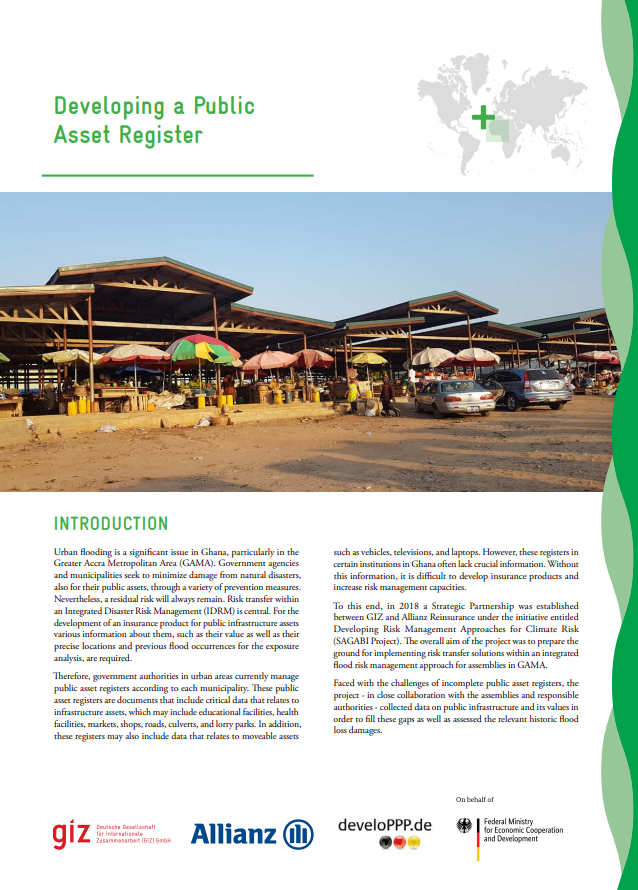 Developing a Public  Asset Register