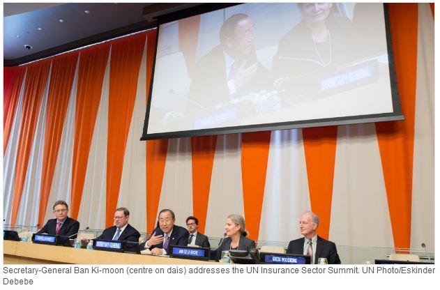 Ban Ki Moon urges the Insurance Industry to lead the shaping of a Sustainable Future: A Recap 