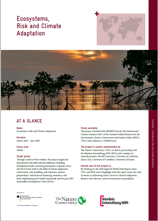 Ecosystems, Risk, and Climate Adaptation