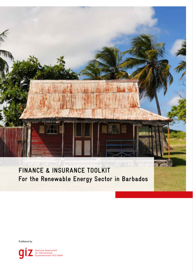 Finance & Insurance Toolkit for the Renewable Energy Sector in Barbados