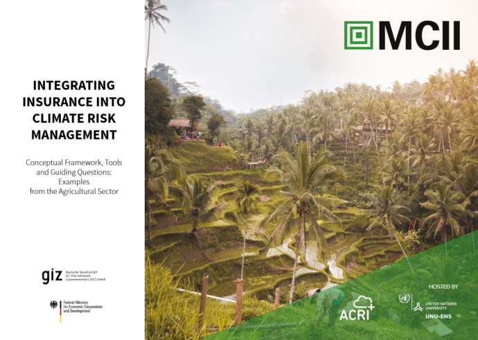 Integrating Insurance into Climate Risk Management