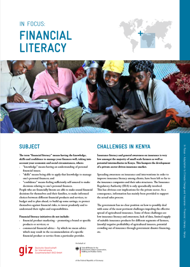 Kenya: Financial Literacy