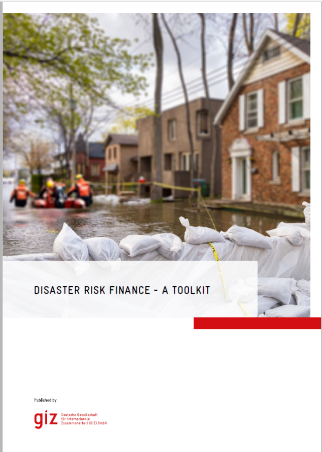 Disaster Risk Finance - A toolkit