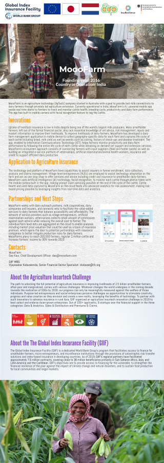 Agriculture Insuretech Innovation Challenge Winner: MoooFarm